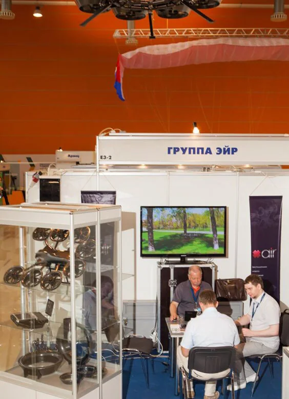 Стенд ГРУППА ЭЙР на выставке